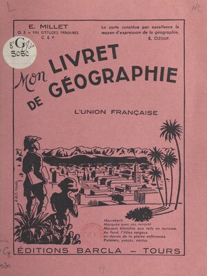 cover image of Mon livret de géographie